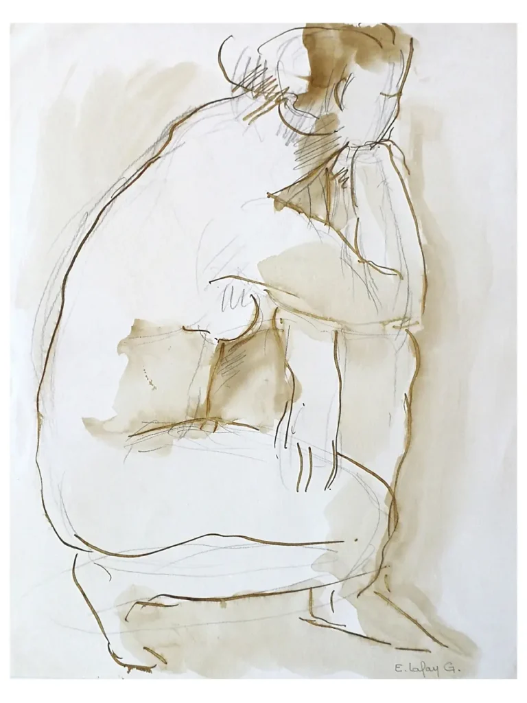 Encre 3 – Edith Lafay, Dessin Encre 3 - Edith Lafay, Dessin