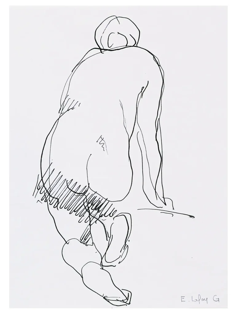 Encre 7 – Edith Lafay, Dessin Encre 7 - Edith Lafay, Dessin