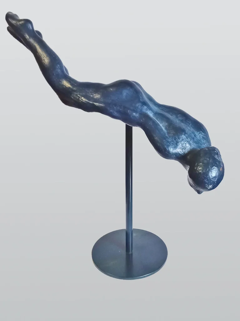 Naïade, bronze – Edith Lafay sculpture Naïade, bronze - Edith Lafay sculpture