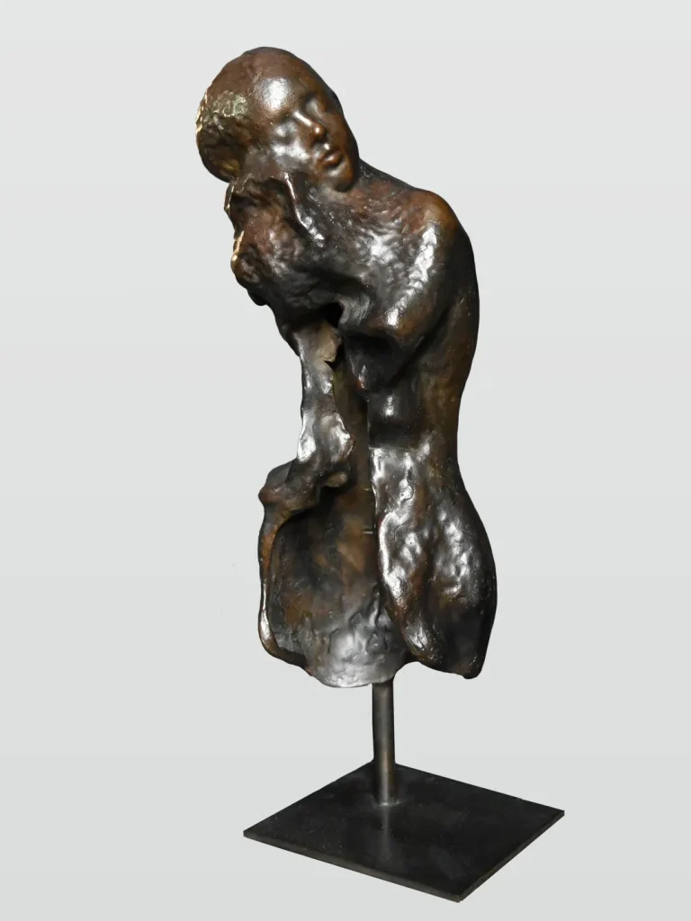 Souvenir de tes dernier baisers, bronze – Edith Lafay sculpture Souvenir de tes dernier baisers, bronze - Edith Lafay sculpture