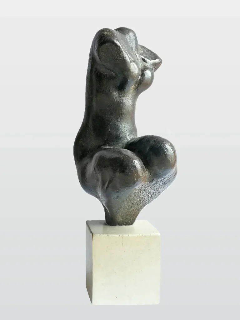 Où ai-je la tête ? , bronze – Edith Lafay sculpture, petites Edith Lafay sculpture, petites - Où ai-je la tête ? , bronze